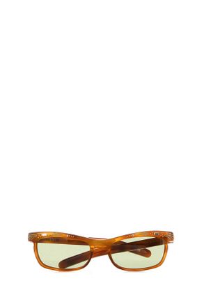 Valentino Garavani Womens Brown Acetate Sunglasses Havanahavanagreen Occhiali Da Sole