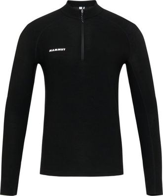 Mammut Tree Wool Thermal FL Half Zip Longsleeve Funktionsshirt f&uuml;r Herren | schwarz