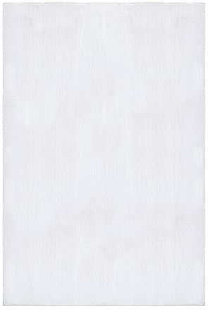 Novatrend Alfombra de sal&oacute;n moderna blanco 160x230 cm