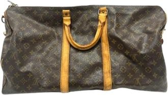 Louis Vuitton Pre-owned Weekend Bags, female, Brown, Size: ONE SIZE Pre-owned Boston bag