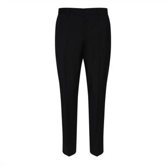 HUGO BOSS Mens Genius MM 251 Trousers in Black - Size 30W/32L