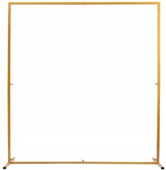 OEM Marco De Puerta De Seguridad Met&aacute;lico Dorado De 2,5 X 2,5 M