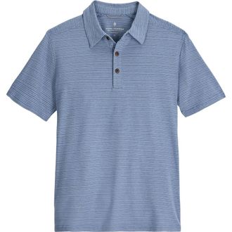 Royal Robbins Vacationer Polo in Flint Stripe at Nordstrom, Size X-Large