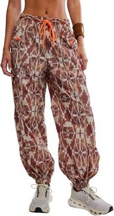 Free People Set Me Free Print Pants in Sandy Boho Combo at Nordstrom Rack, Size X-Small
