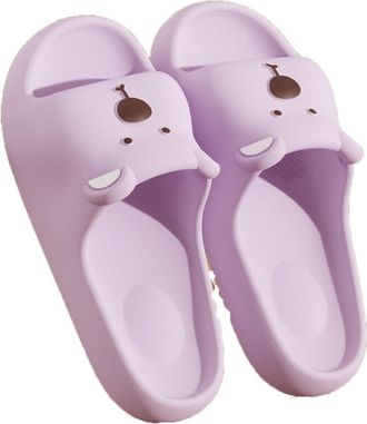 Generic cfpqv Cloud Shoes Womens Mens Slippers Cloud Bath Slippers Non-Slip Slippers Soft Slippers Flat Memory Foam Shower Slippers Ultralight Slippers Soft B