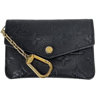 Louis Vuitton Black Noir Monogram Empreinte Pochette (Pre-Owned)
