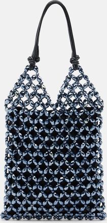 Staud Karla beaded top-handle bag