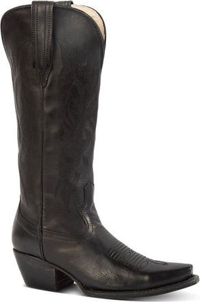 Freebird by Steven Woodland Leather Western Boot in Black Leather at Nordstrom, Size 11