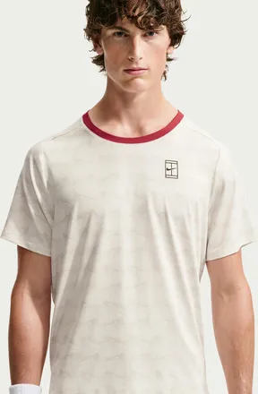 Nike Mens Court Advantage Dri-FIT Tennis Top in Grey | IM6084-072