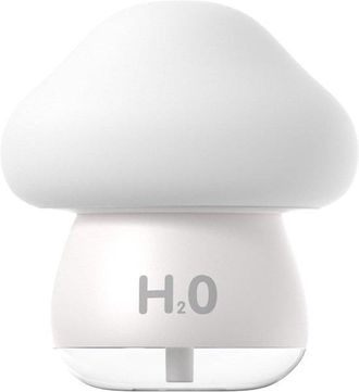 OEM Humidificador Para Dormitorio - Humidificador Inal&aacute;mbrico - Mejora El Confort Al Dormir - Luz Nocturna De 7 Colores - 16 X 15 X 16 Cm - Blanco