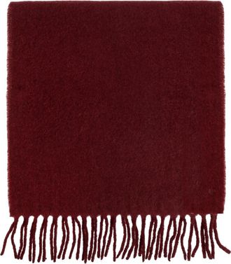 Canada Goose Alpaca Sjaal - Dames - Wintersjaals - Rood - ONE Size - Accessoires