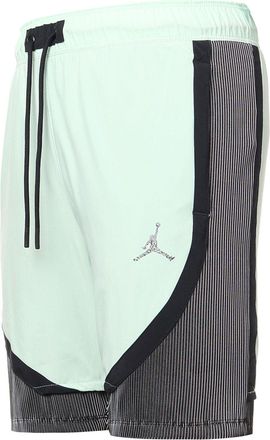Nike Jordan Mens Air Jordan Logo Micro Mark Lacing Colorblock Casual Shorts Mint Green DM1830-379