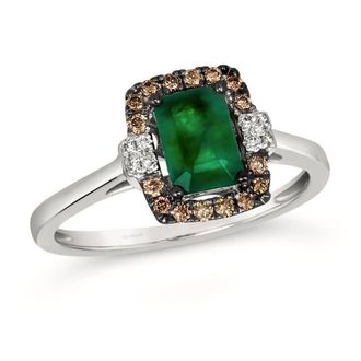 Le Vian Ladies Vivids Rings set in 14K Vanilla Gold