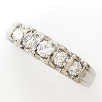 C&A Platinum Platinum 900 Band Ring (Pre-Owned)
