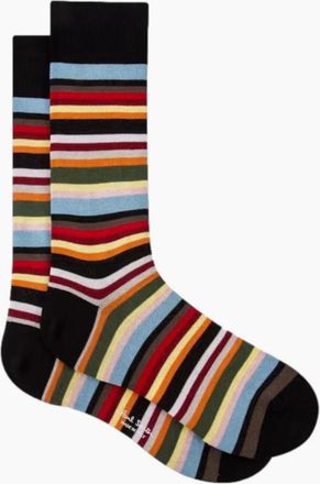Paul Smith Mens Paul Smith Organic Multistripe Socks 92 Multi - Size: 16/14.5/8/15/8.5/15.5/9/13/13.5/14/6.5/7/7.5/11.5/5/12/5.5/12.5/6/3.5/3/10.5/4/11/4.5/2.5