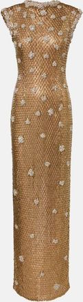 Rachel Gilbert Solana embellished gown