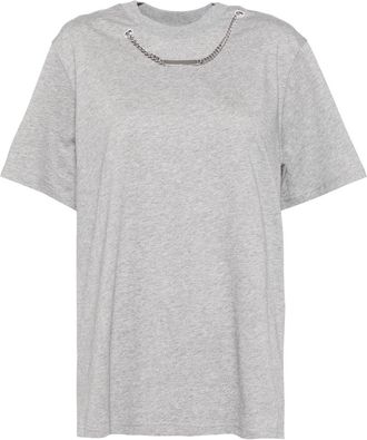 Stella McCartney chain T-shirt - Grey