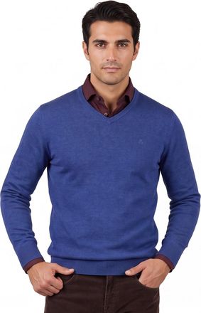 Scotland Blue trui Scotland Blue blauw katoen