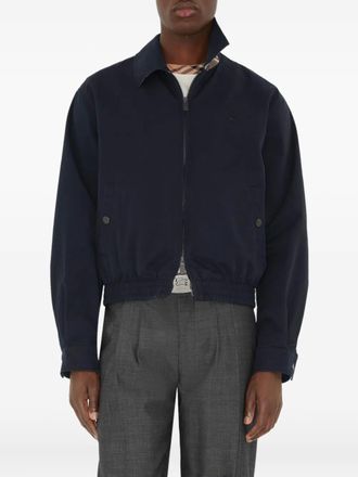 Burberry Giacca Harrington - Blu
