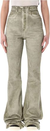 Rick Owens Bolan Bootcut Jeans - Dames - Bootcut Jeans - Beige - W25 - Katoen - Jeans