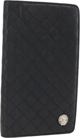 Chanel Pre-owned Wallets, female, Black, Size: ONE SIZE Pre-owned Vintage Wallet