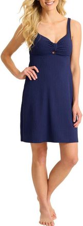 Tommy Bahama Beach Waves Spa Dress in Mare Navy at Nordstrom, Size X-Small