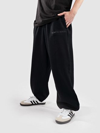Ninth Hall Oversized Pantalones de Ch&aacute;ndal negro