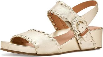 Gentle Souls Gayle Womens Wedge Shoes Ice Leather : 6.5 M, Leather/Suede
