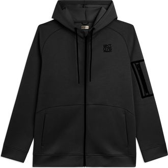 Freddy Felpa con cappuccio full zip in tessuto tecnico