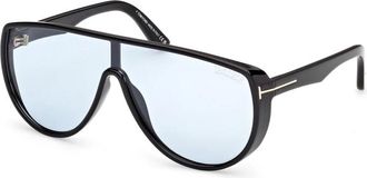 Tom Ford Ft1182 01V Sunglasses - male - Tom Ford - Sunglasses - Black - ONE SIZE - Accessories