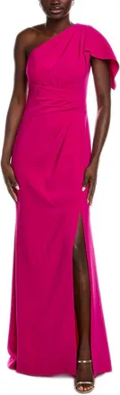 Teri Jon by Rickie Freeman Teri Jon By Rickie Freeman One-Shoulder Maxi Dress