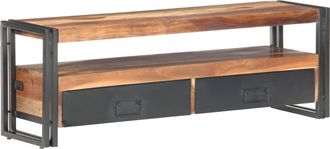 vidaXL Mueble De Tv De Madera Maciza 120x30x40 Cm Vidaxl