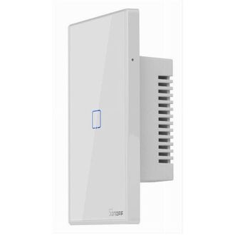 Trade Shop Trade Shop - Interruttore Luce Parete Smart Home Touch Wireless Wifi A 1 Canale Sonoff T0us1c
