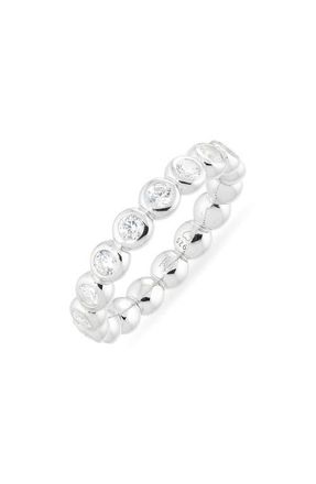 Missoma Tennis Stack Ring in Silver at Nordstrom, Size 7