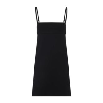 Sportmax Dames, Jurken, Zwart, Maat: XS Viscose