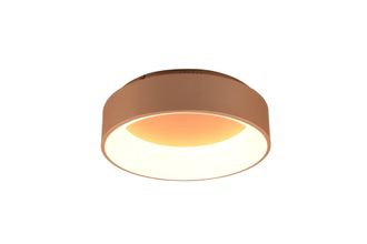 Luce-Ambiente-Design Plafonera Led Noah en Aluminio Oro 40w Con Funci&oacute;n Cct 45 Cm