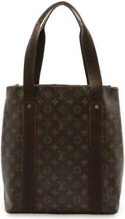 Louis Vuitton Pre-owned Monogram Tote Bag - Dames - Vintage Shopper - Bruin - ONE Size - Vintage