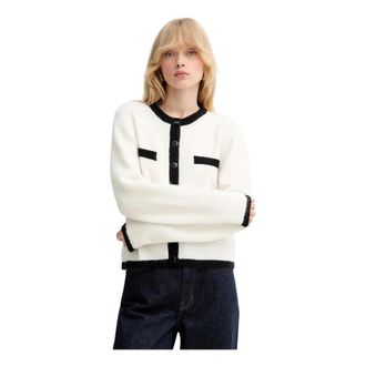 Gestuz GZalpha Cardigan - Dames - Vesten - Beige - XS - Wol - Truien & Vesten