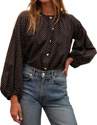 Mille Cecily Top In Polka Dot