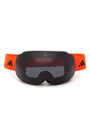 adidas Shield Snow Goggles in Matte Black /Smoke at Nordstrom
