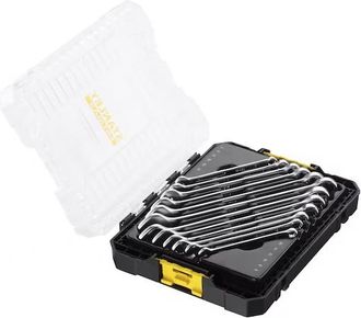 Stanley Stakbox M Caja De Llaves Combinadas Juego De 12 Piezas - Fatmax - Fmmt98104-0