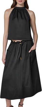 DKNY Two-Piece Sleeveless Dress in Black at Nordstrom, Size 16
