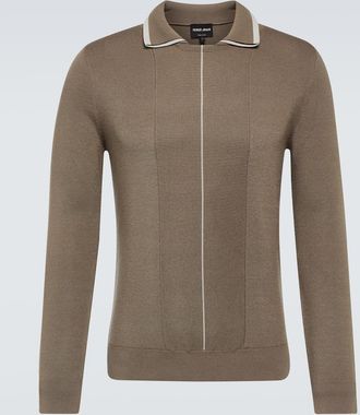 Giorgio Armani Wool polo top