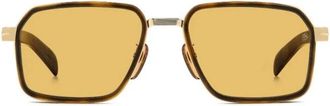 Eyewear by David Beckham Db 7158/S Zonnebrillen - unisex - Zonnebrillen - Geel - 57 MM - Accessoires