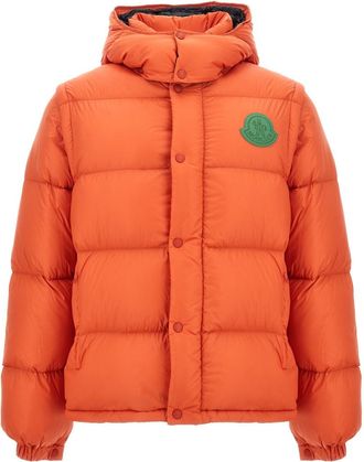 Moncler Orange 2 in 1 Cyclone down jacket