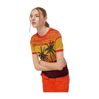 Desigual Truien & Vesten, Dames, Veelkleurig, S, Polyester, Dubai Sweater