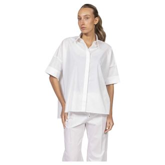 Fay Shirts, female, White, Size: XS Camicia M 3/4