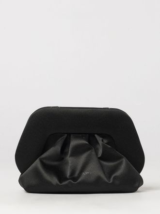 Themoir&egrave; Bios Draped Satin Mini Bag with Shoulder Strap