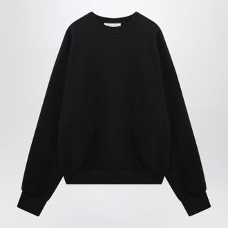 Fear of God Black Washed Crewneck Sweatshirt