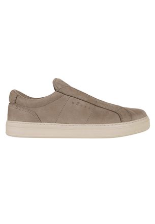 Hogan Biscuit H668 Suede Slip-On Sneakers